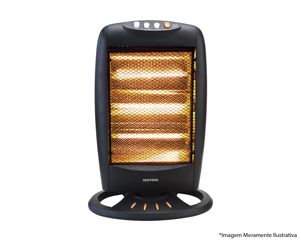 AQUECEDORES HALÓGENO OSCILANTE MOD AH 127V 1200W