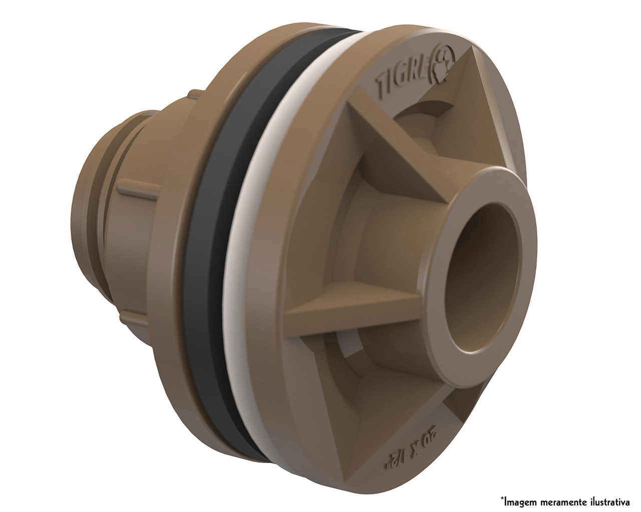 ADAPTADOR SOLDÁVEL FLANGE ANEL 25MM 3/4