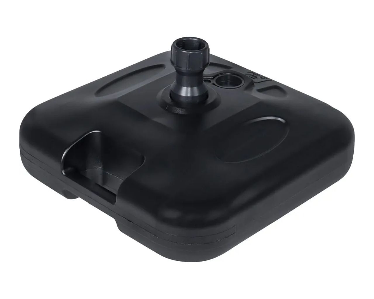 BASE PARA GUARDA SOL / OMBRELLONE 18L 22KG PRETA