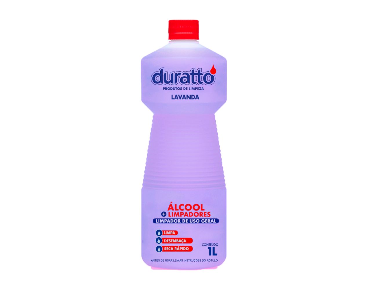ÁLCOOL LIMPADOR USO GERAL 1L LAVANDA