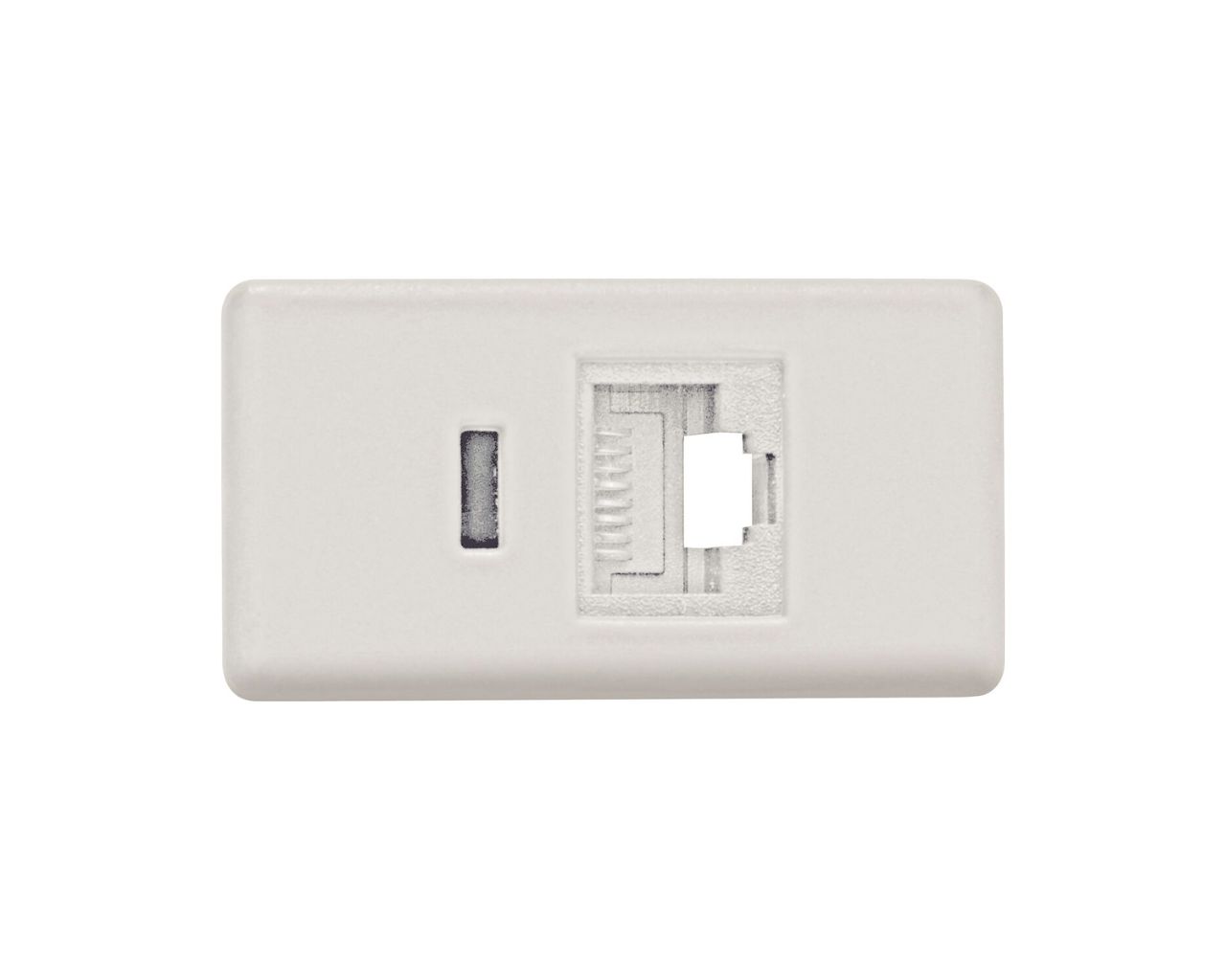 MÓDULO RJ 45 CAT 6 TRAMONTINA LIZ BRANCO