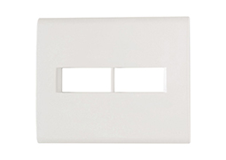 PLACA 2 POSTOS 4X4 TRAMONTINA LIZ BRANCA