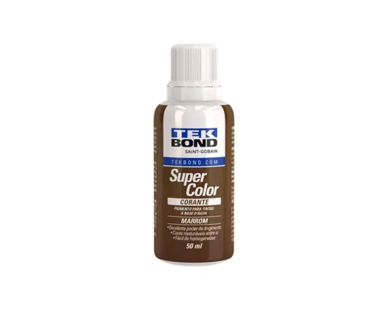 CORANTE LÍQUIDO TEKBOND 50ML MARROM