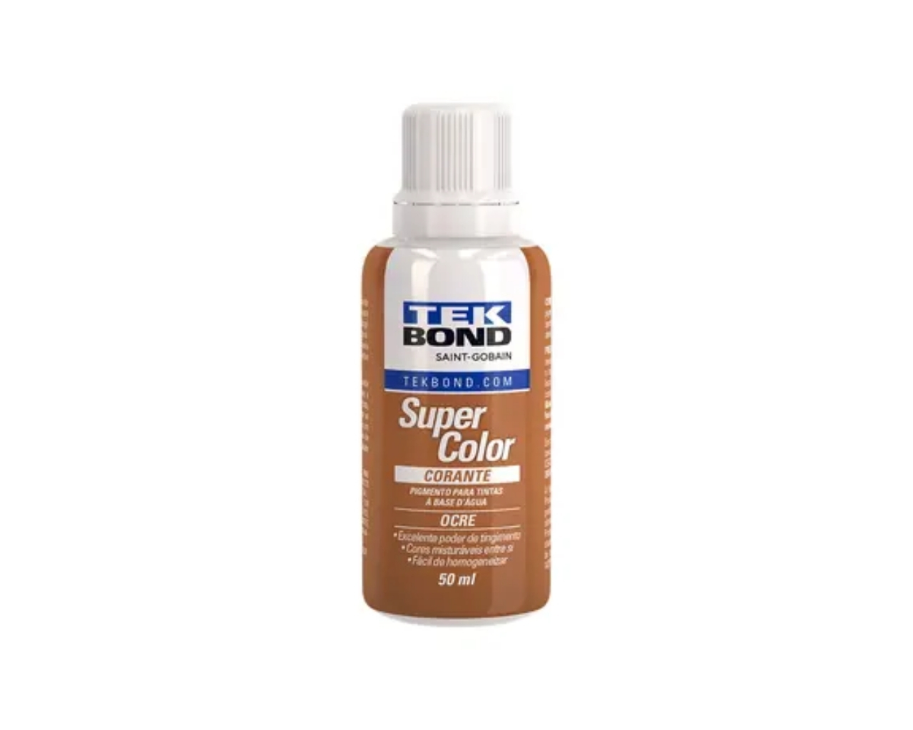 CORANTE LÍQUIDO TEKBOND 50ML OCRE